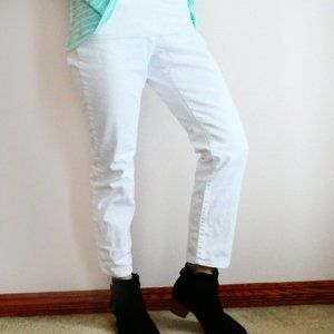 Land's End Fit 1 White Jeans in EUC